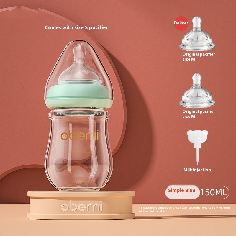 Newborn Wide Glass Bottle 120 150ML