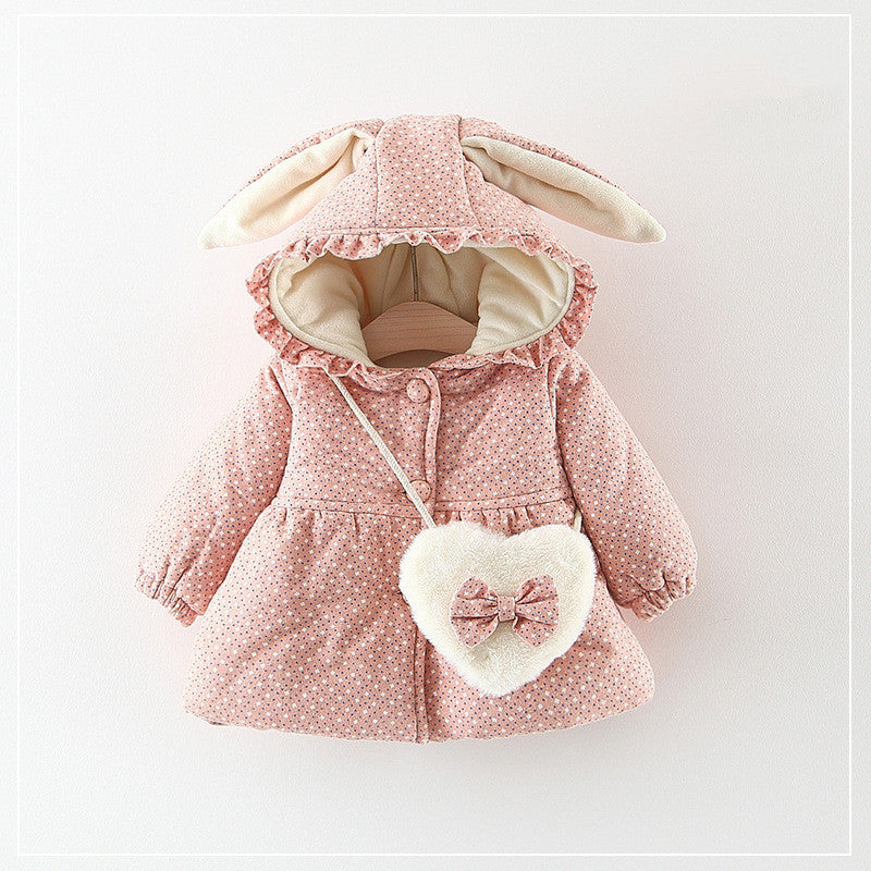 Winter Girls Thick Cotton Padded Jacket