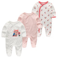 Newborn Baby 3 x One-piece Set