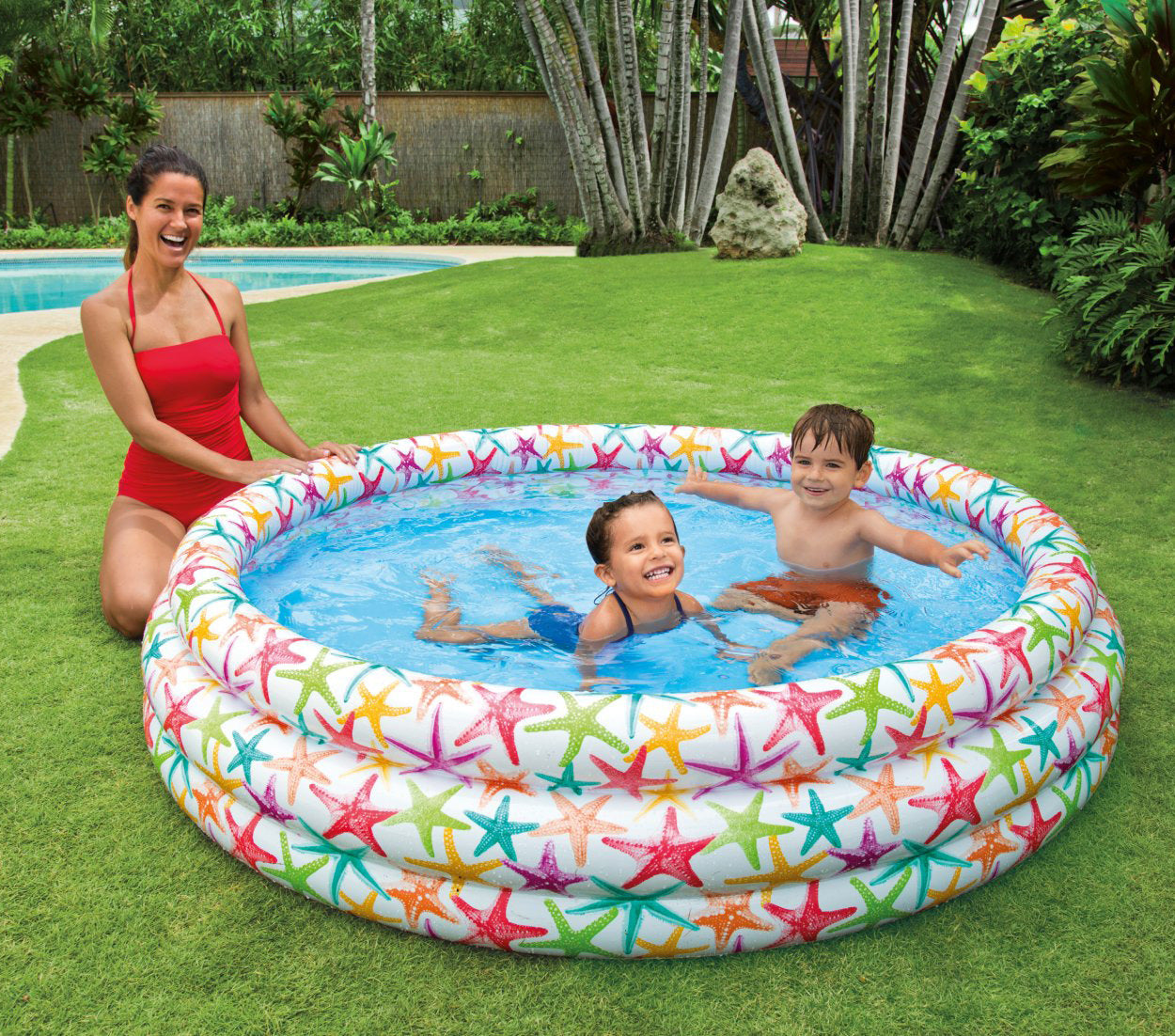 Round Inflatable Pool for Children