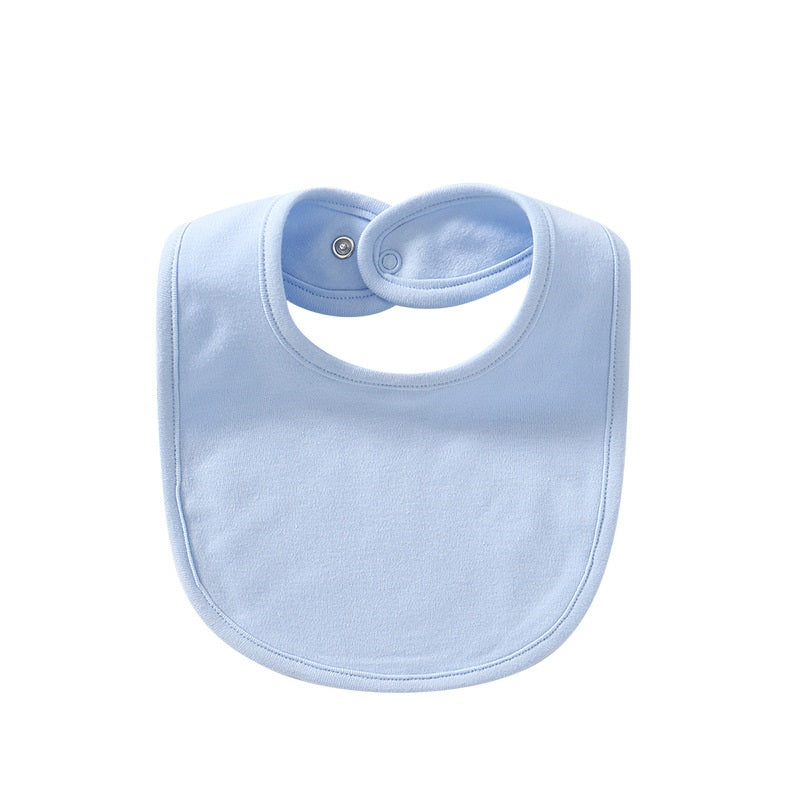 Cotton Solid Color Bib