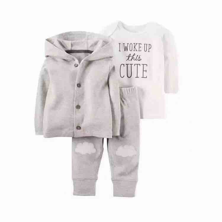 Long sleeve hoodie set