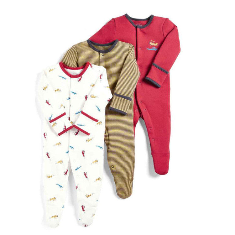 Winter baby one-piece set