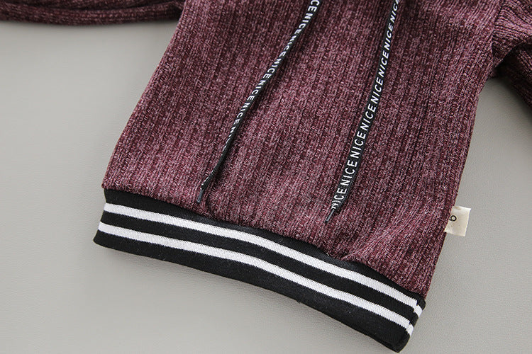 Baby Knitted Sweater Two-Piece Set