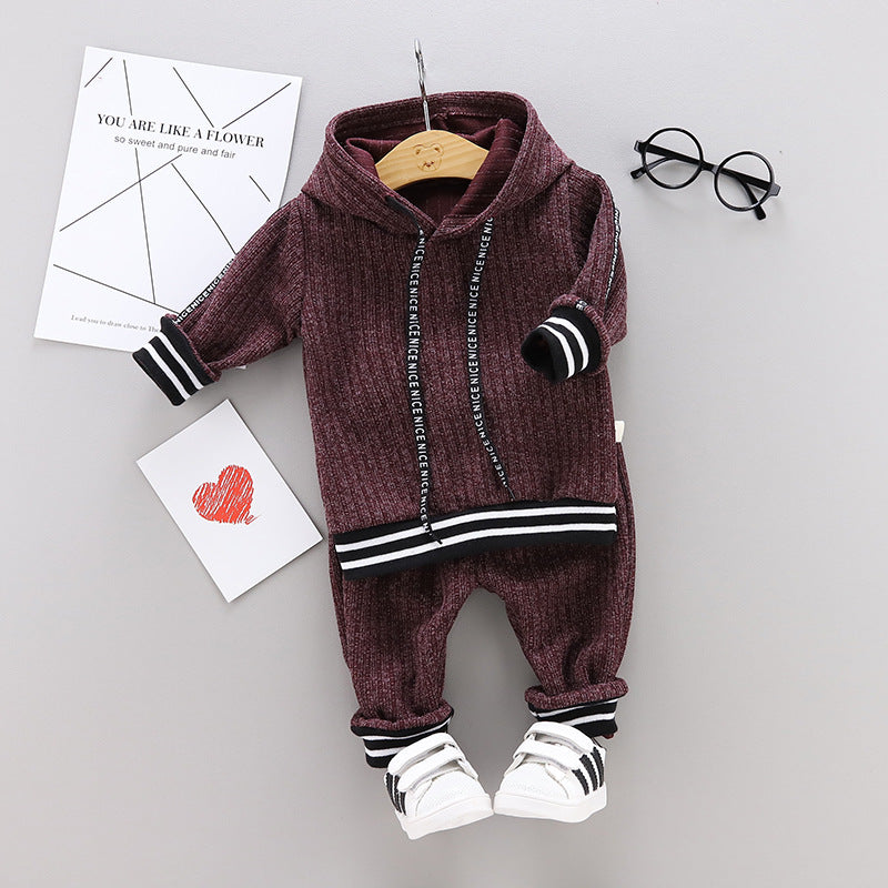 Baby Knitted Sweater Two-Piece Set