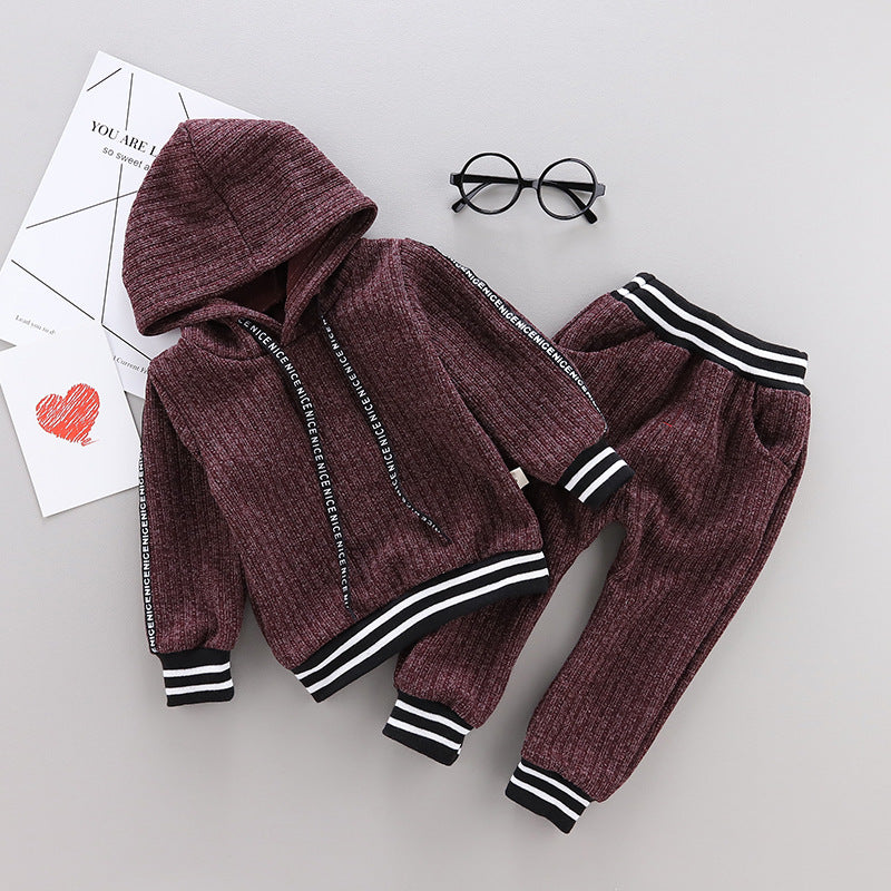 Baby Knitted Sweater Two-Piece Set