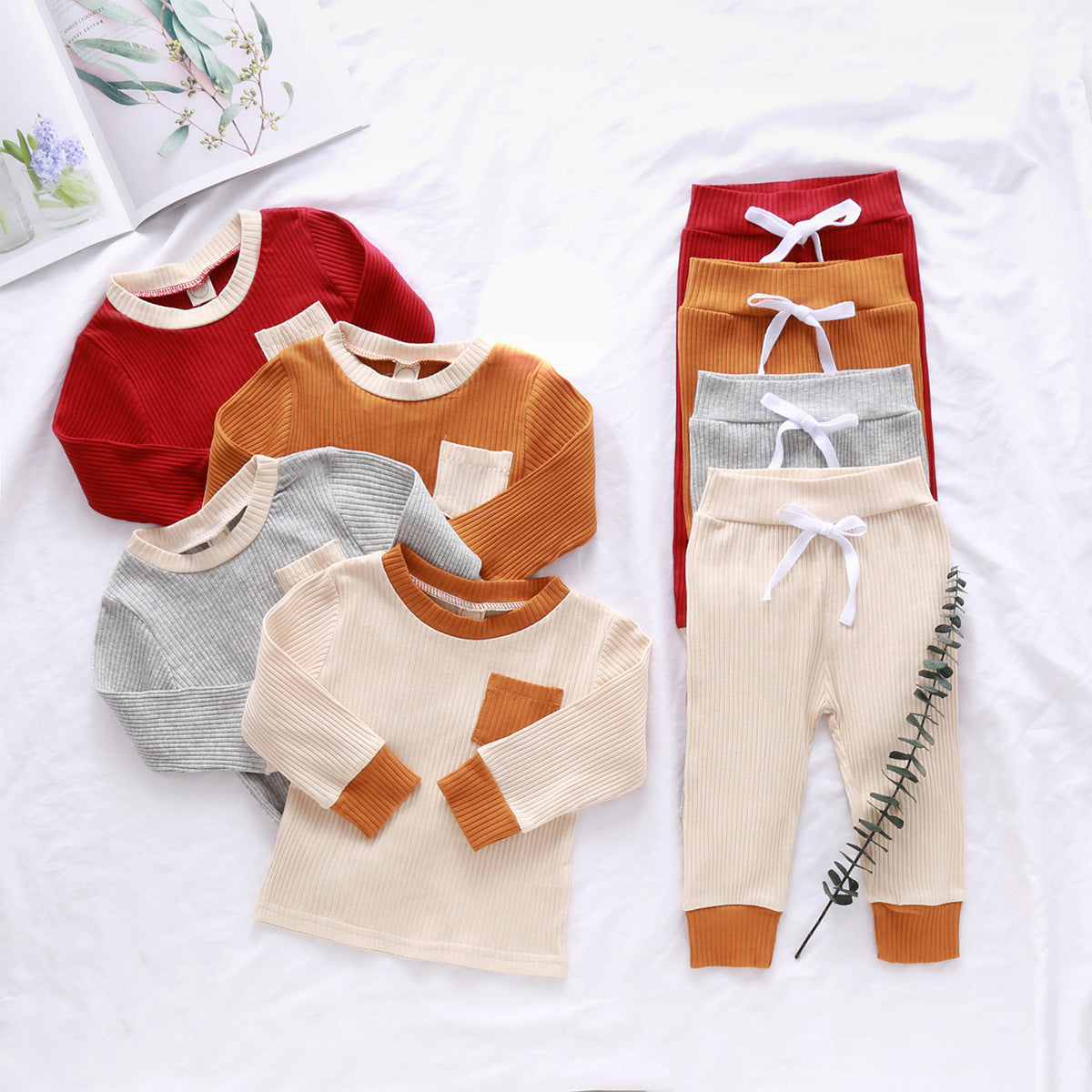 Spring And Autumn Four-color Suit
