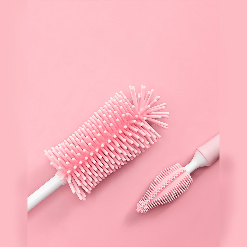 Baby Silicone Bottle Brush Set