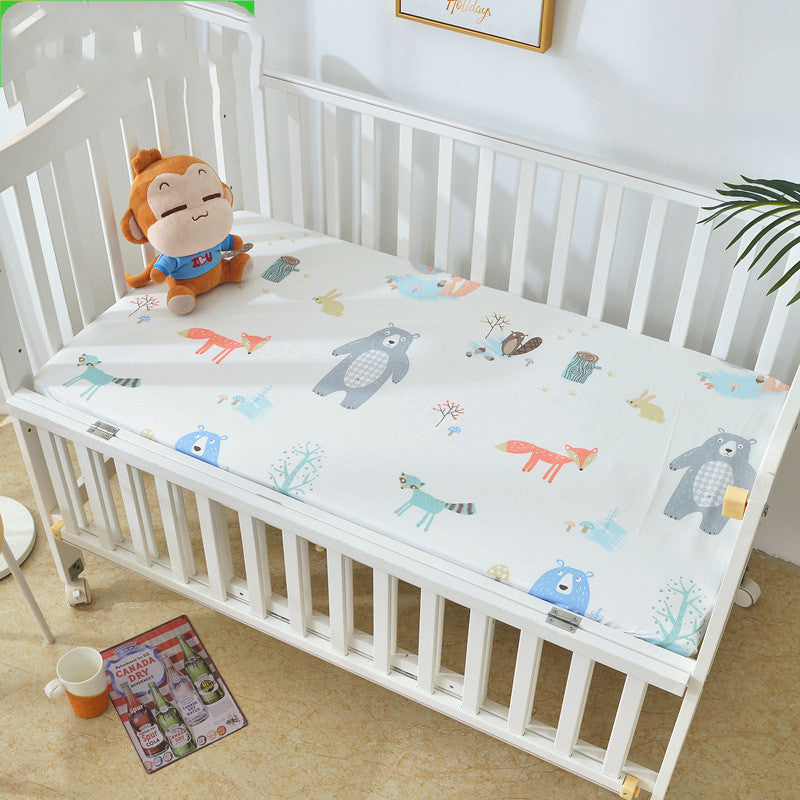 Baby Cot Cotton Bedspread Mattress Cover