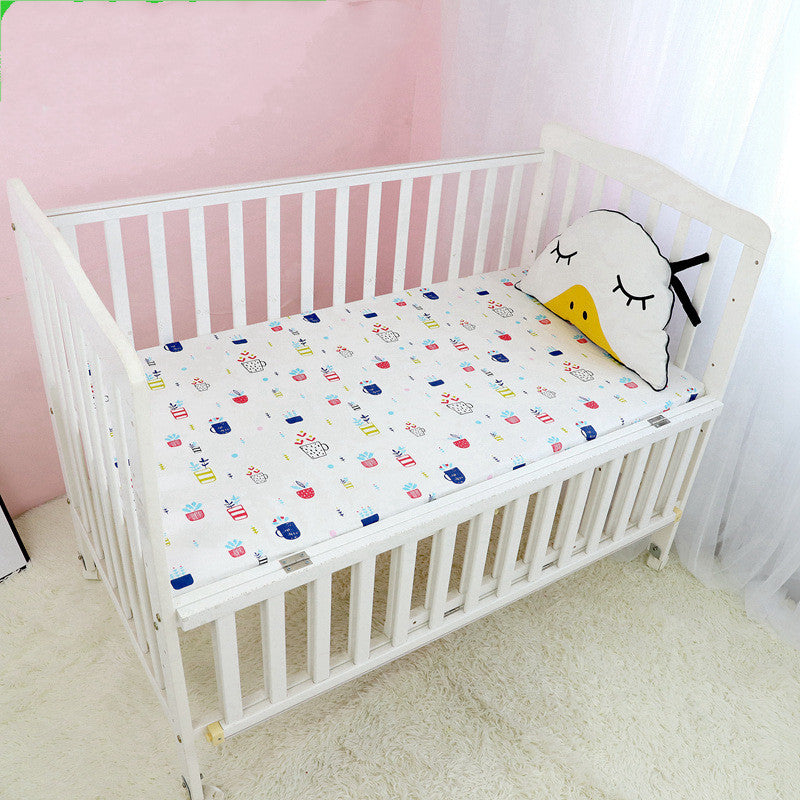 Baby Cot Cotton Bedspread Mattress Cover
