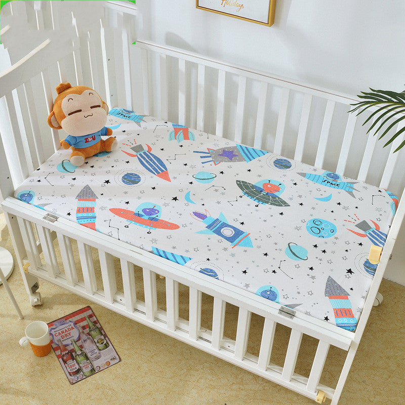Baby Cot Cotton Bedspread Mattress Cover