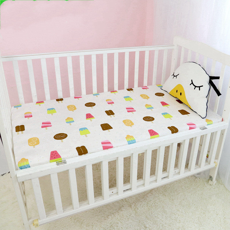 Baby Cot Cotton Bedspread Mattress Cover