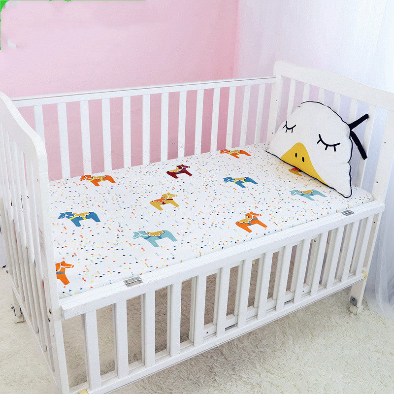 Baby Cot Cotton Bedspread Mattress Cover