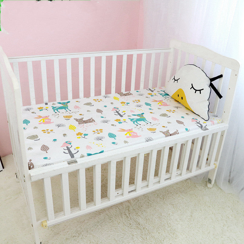Baby Cot Cotton Bedspread Mattress Cover