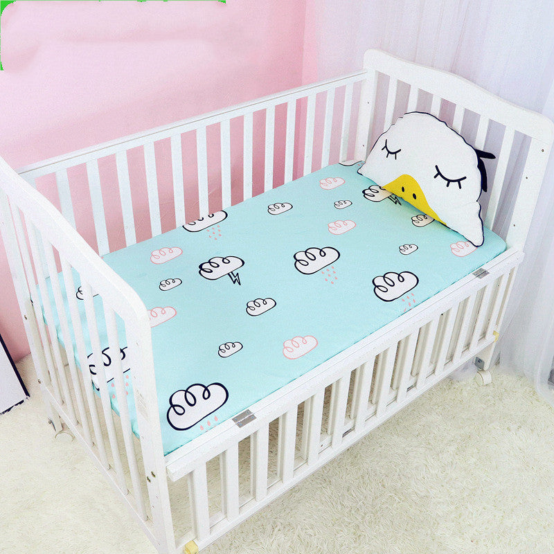 Baby Cot Cotton Bedspread Mattress Cover