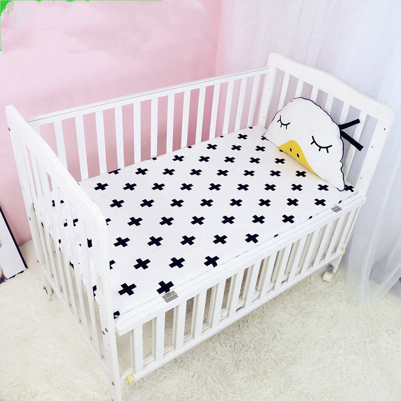 Baby Cot Cotton Bedspread Mattress Cover