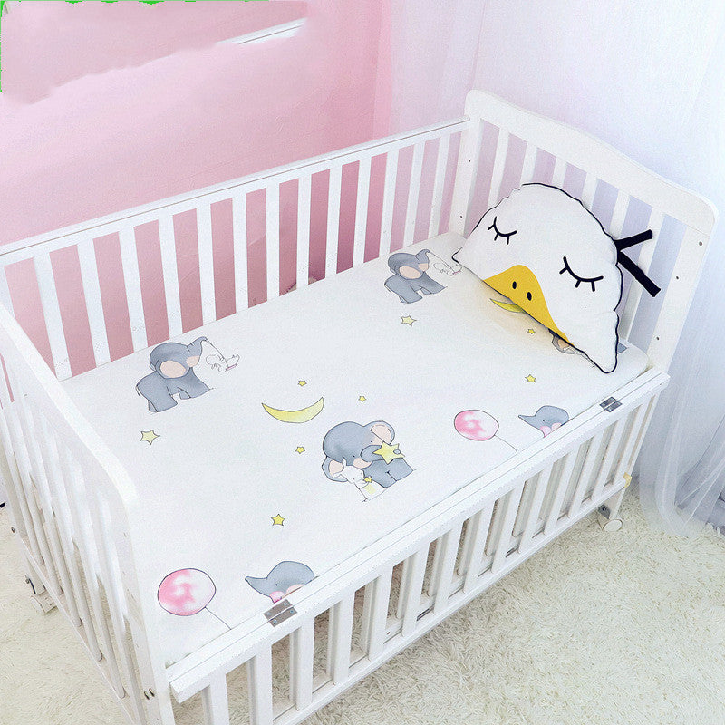 Baby Cot Cotton Bedspread Mattress Cover