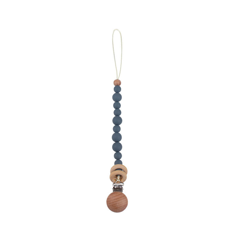 Baby Products Soothing Beech Wood Clip Pacifier Chain
