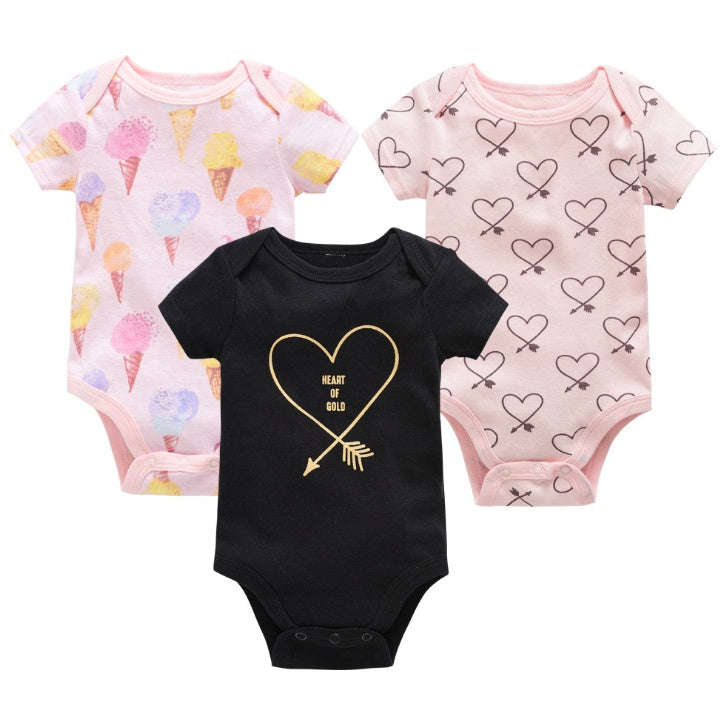Baby onesies three-piece set