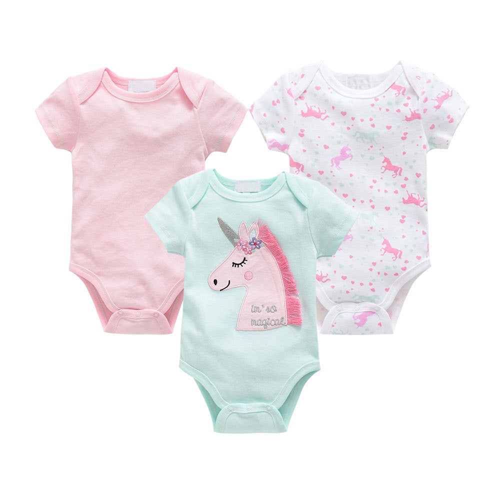 Baby onesies three-piece set