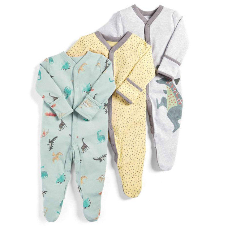 Winter baby one-piece set