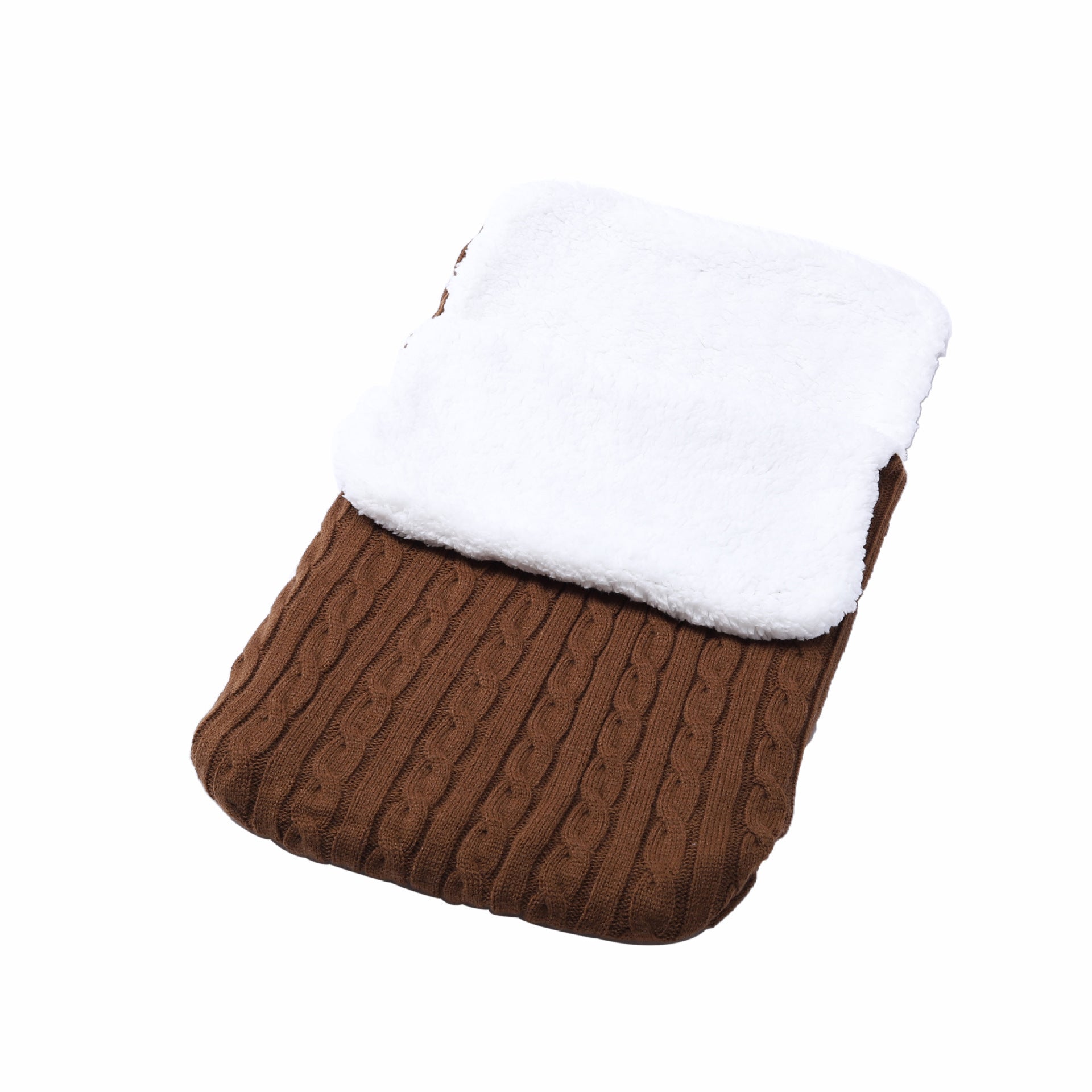 Baby Fleece-lined Sleeping Wool Bag