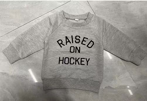 Alphabet Print Sweatshirt Children's Long Sleeves