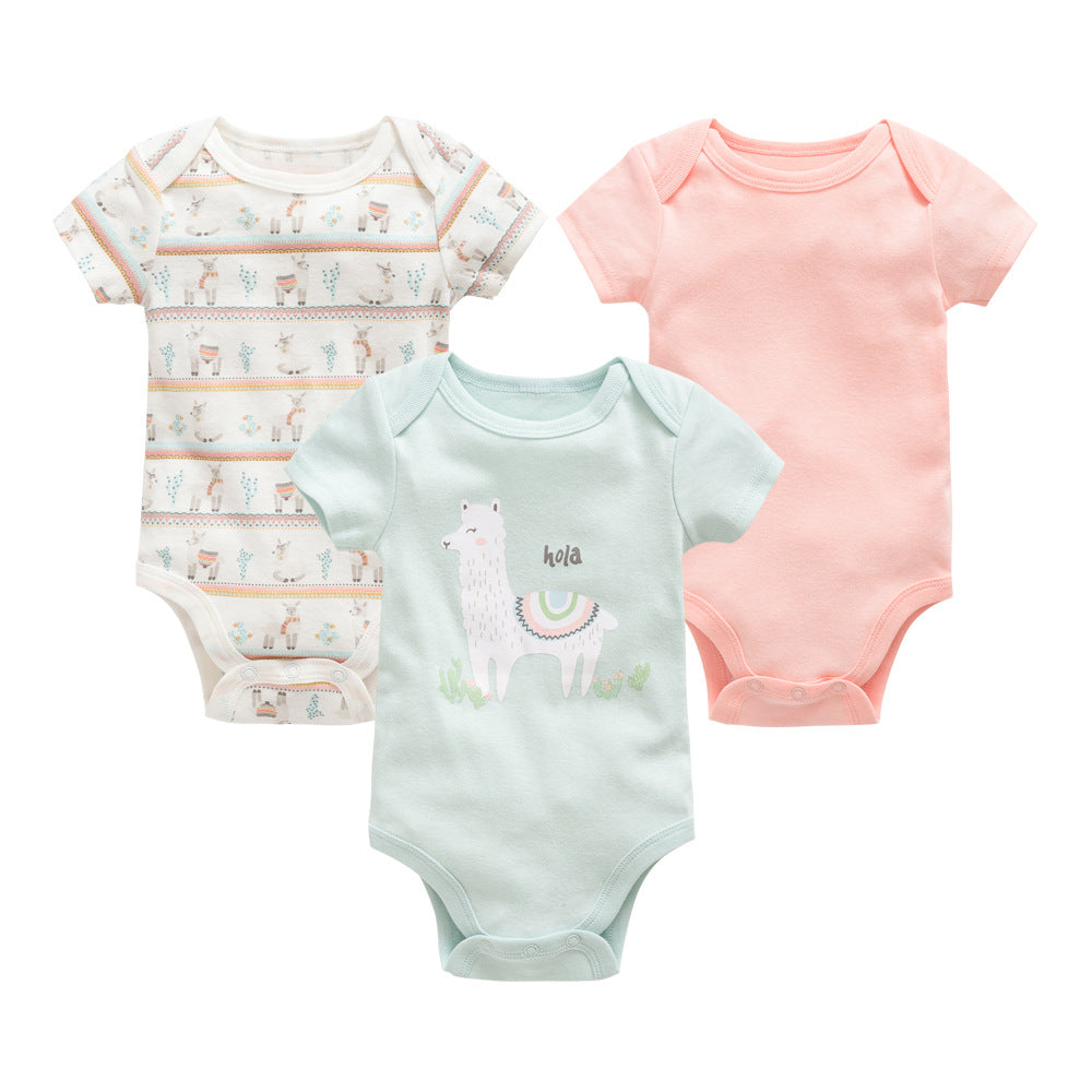 Baby onesies three-piece set