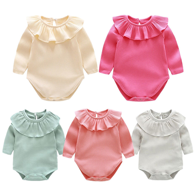 Baby Ruffled Collar Romper