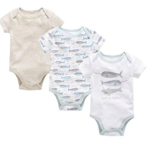Baby onesies three-piece set