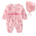 Baby floral one-piece