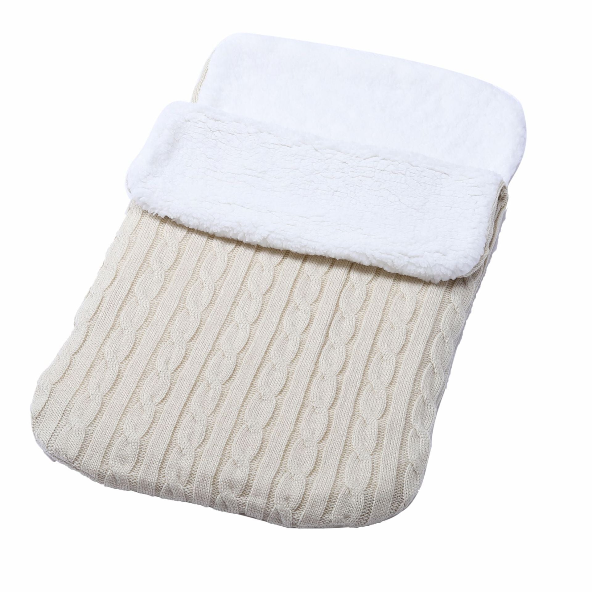Baby Fleece-lined Sleeping Wool Bag