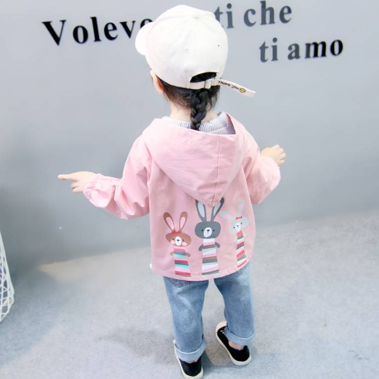 Children's clothing spring and autumn cute baby jacket