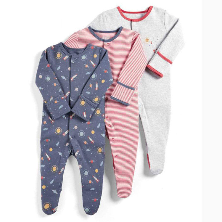 Winter baby one-piece set
