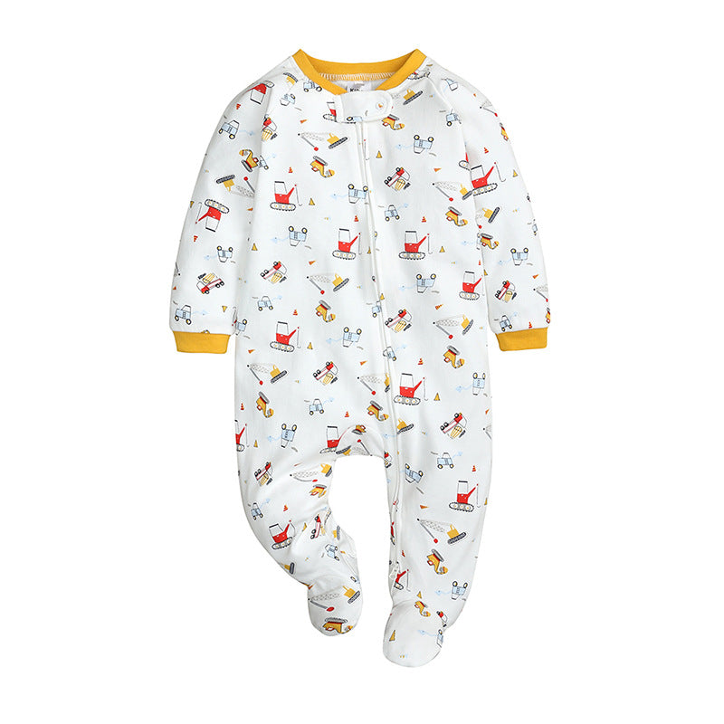 Baby two-way zipper bodysuit