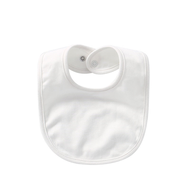 Cotton Solid Color Bib