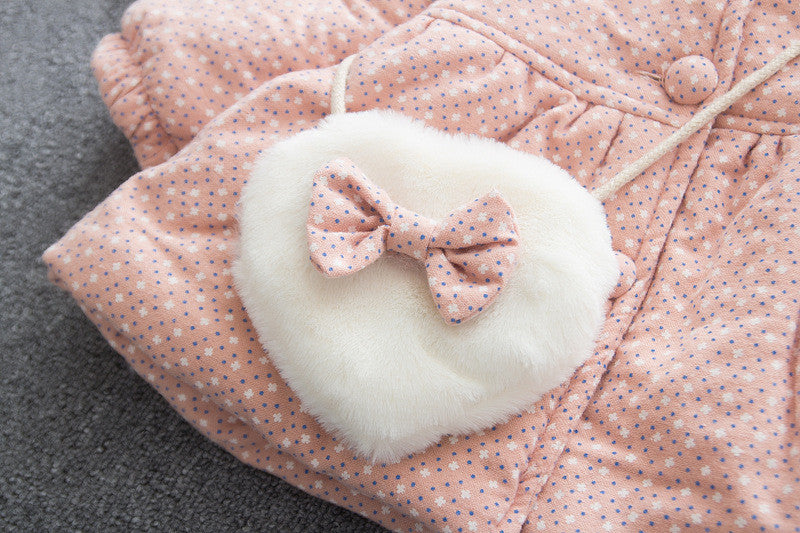 Winter Girls Thick Cotton Padded Jacket