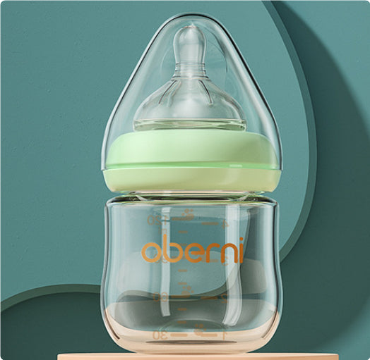 Newborn Wide Glass Bottle 120 150ML