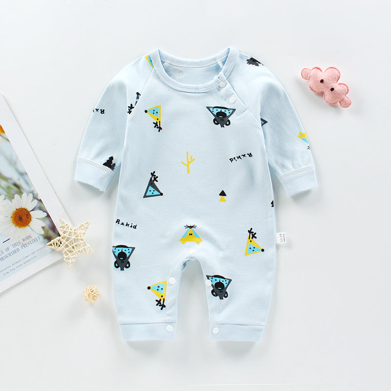 Baby Long-sleeved Cotton One-Piece