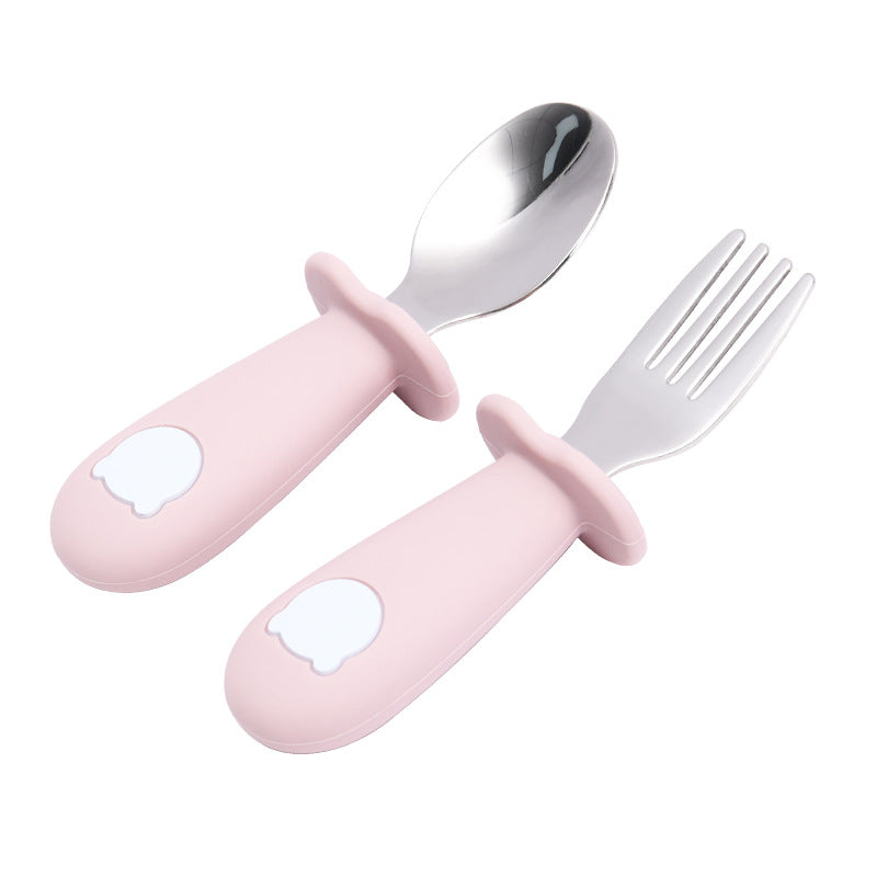 Silicone Baby Spoon Children's Tableware