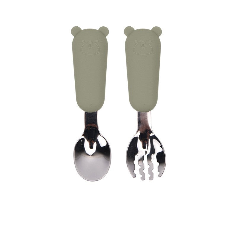 Silicone Baby Spoon Children's Tableware