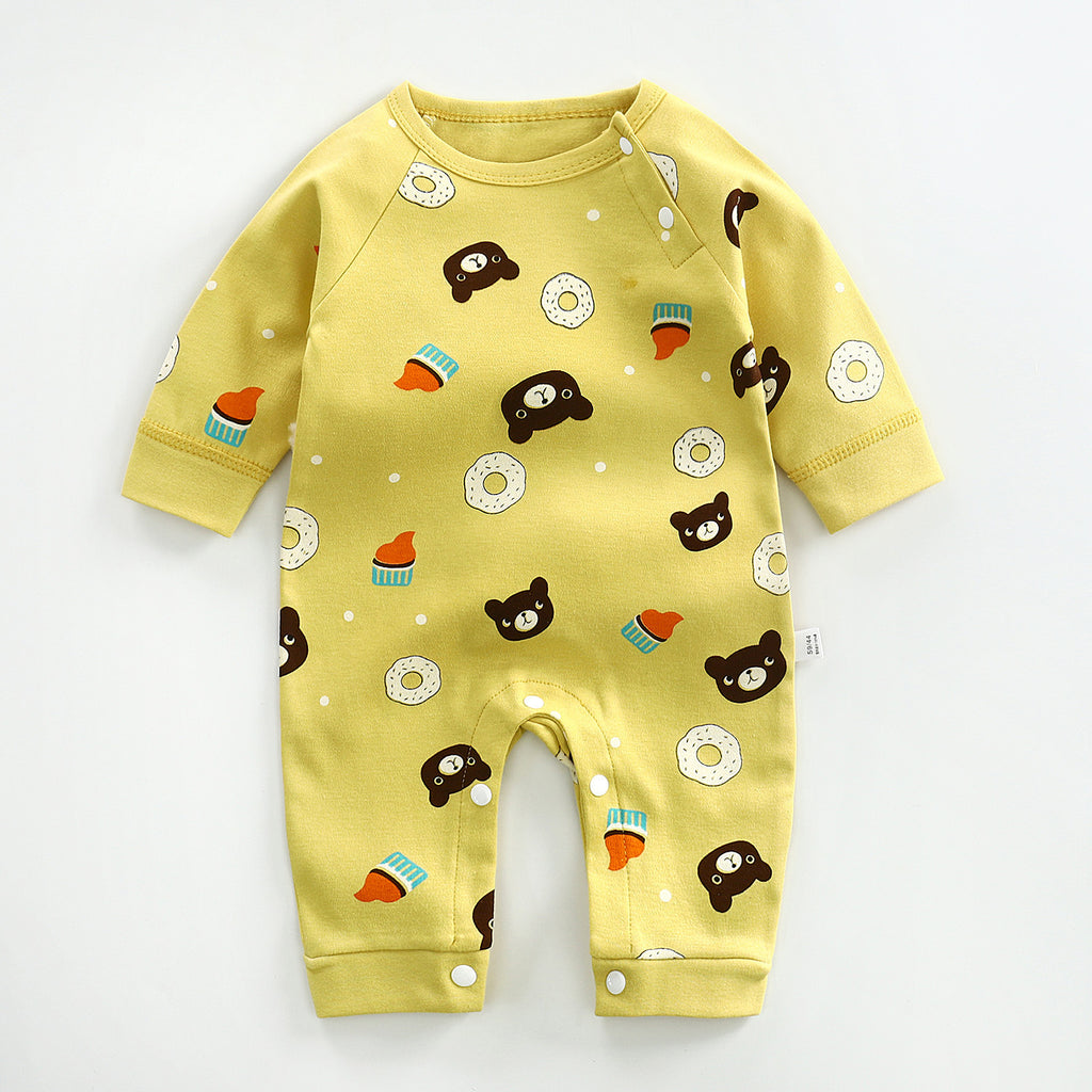 Baby Long-sleeved Cotton One-Piece