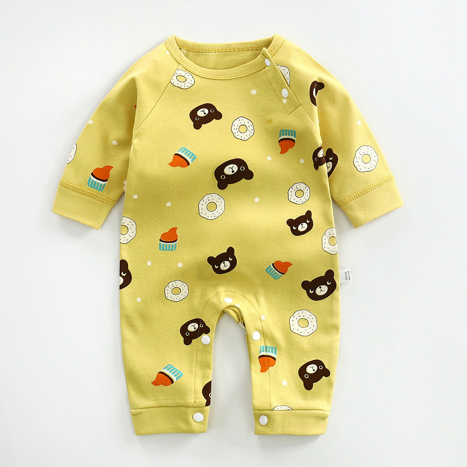 Baby Long-sleeved Cotton One-Piece
