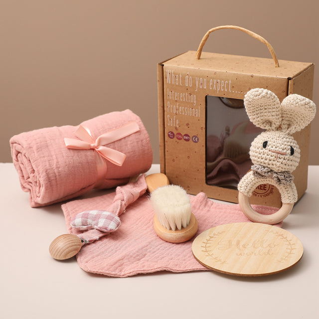 Bath Toys Set Kid Swaddle Wrap Baby Milestones