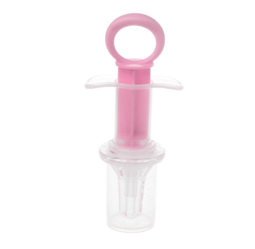 Baby syringe medicine feeder