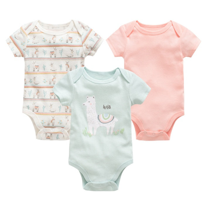 Baby onesies three-piece set