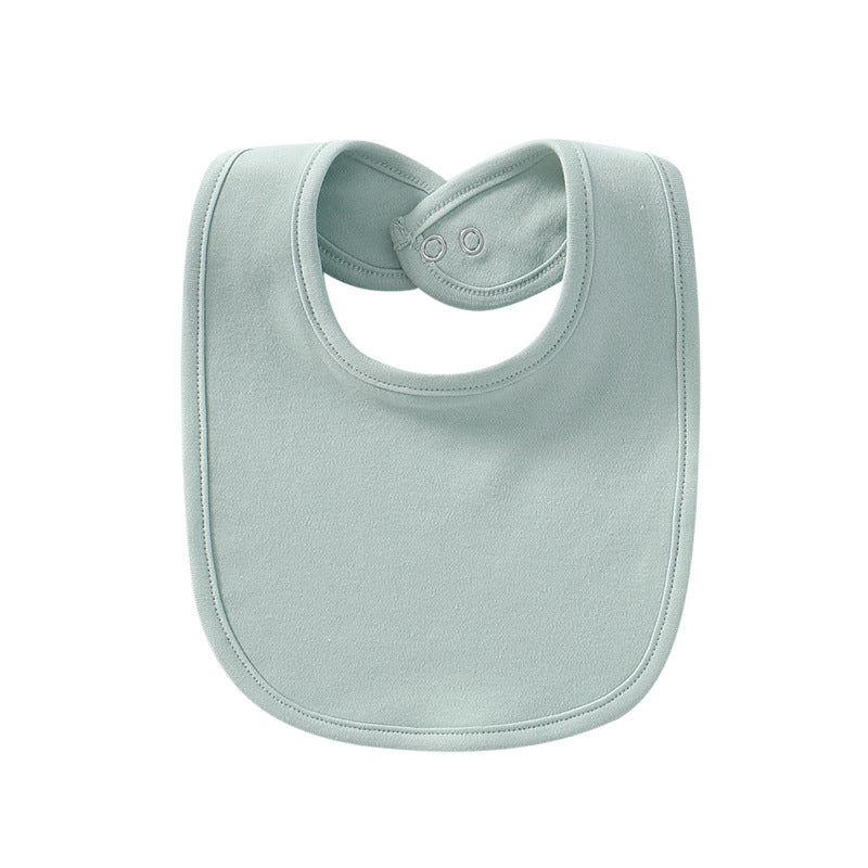 Cotton Solid Color Bib