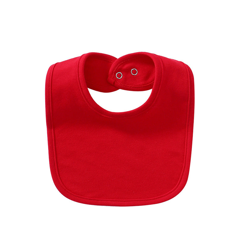 Cotton Solid Color Bib