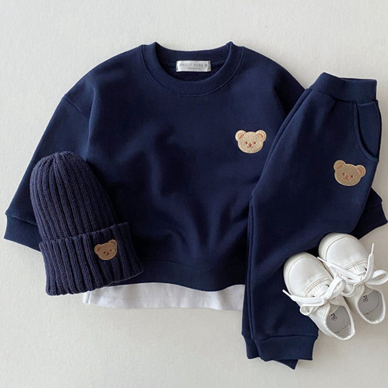 Cotton Bear Two Piece Set