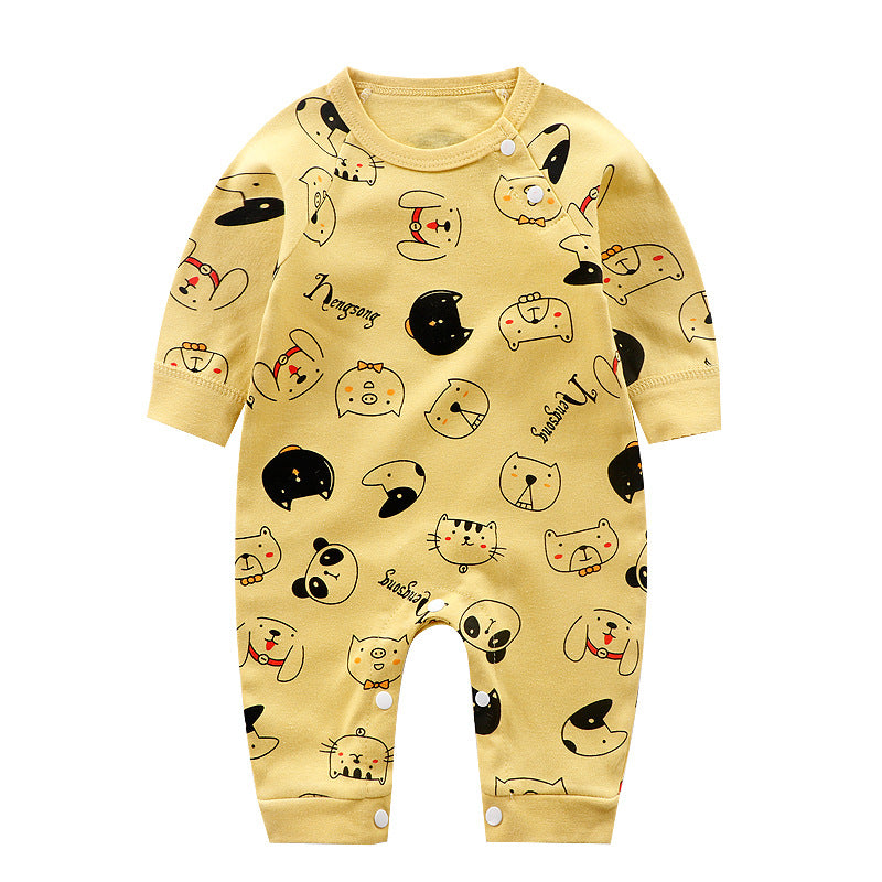 Baby Long-sleeved Cotton One-Piece